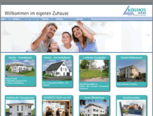 Tablet Screenshot of kosmoshaus.de